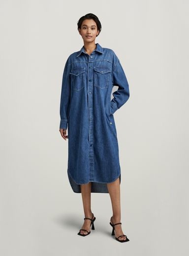 Boxy Shirt Dress